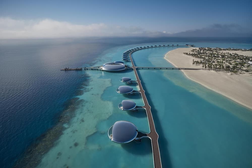 Shebara Resort Aerial View